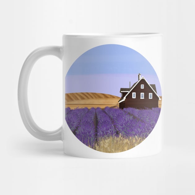Lavender House by KatherineBlowerDesigns